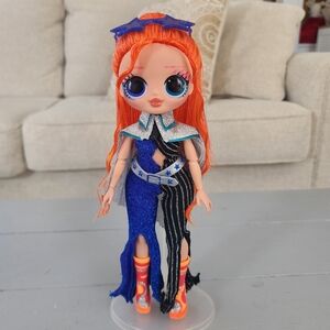 MGA LOL Surprise OMG Dance Dance Major Lady Fashion Doll Long Orange Hair